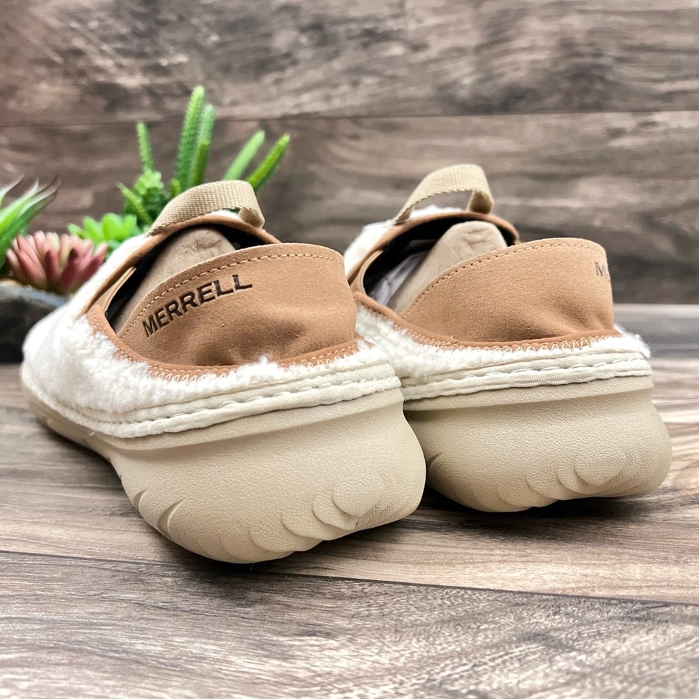 NIB Merrell Hut Moc Cozy Slip On Shoes Smore - Picture 8 of 12